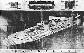Illustration for article titled Winston Churchill's plan to fight Nazis with massive aircraft carriers made from ice